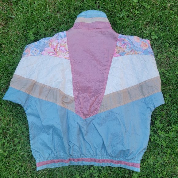 Vintage Active Stuff Windbreaker- Size Small - Picture 7 of 13